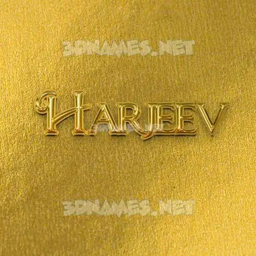 harjeev in All Gold style - 3D name wallpaper harjeev in All Gold style - 3D name wallpaper