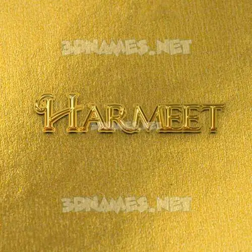 harmeet in All Gold style - 3D name wallpaper harmeet in All Gold style - 3D name wallpaper