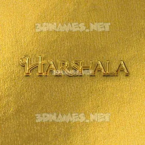 harshala in All Gold style - 3D name wallpaper harshala in All Gold style - 3D name wallpaper