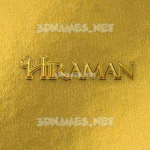 hiraman in All Gold style - 3D name wallpaper hiraman in All Gold style - 3D name wallpaper