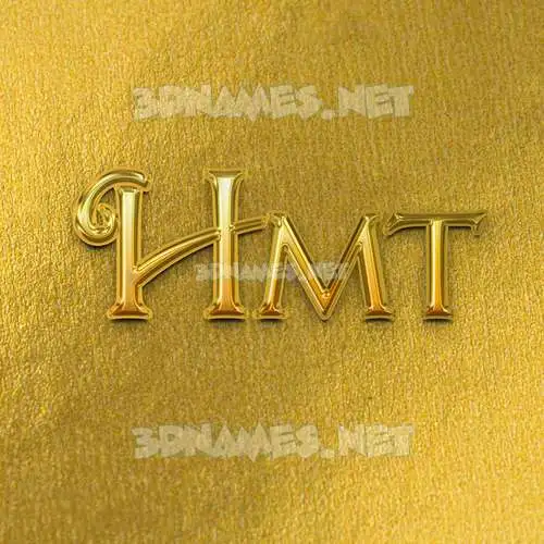 hmt in All Gold style - 3D name wallpaper hmt in All Gold style - 3D name wallpaper