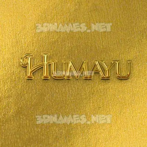humayu in All Gold style - 3D name wallpaper humayu in All Gold style - 3D name wallpaper