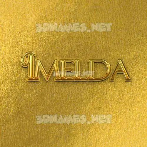 imelda in All Gold style - 3D name wallpaper imelda in All Gold style - 3D name wallpaper