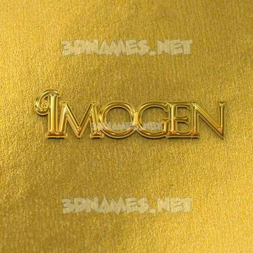 imogen in All Gold style - 3D name wallpaper imogen in All Gold style - 3D name wallpaper