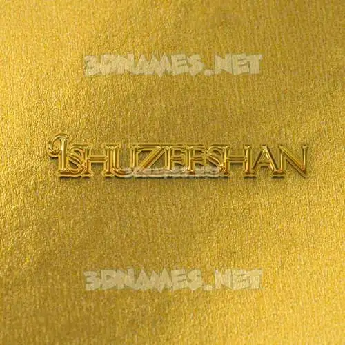 ishuzeeshan in All Gold style - 3D name wallpaper ishuzeeshan in All Gold style - 3D name wallpaper