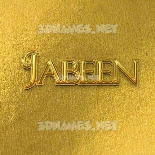 jabeen in All Gold style - 3D name wallpaper jabeen in All Gold style - 3D name wallpaper