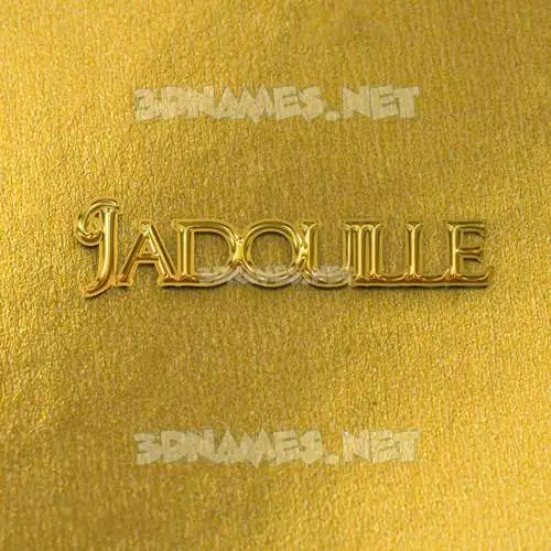 jadouille in All Gold style - 3D name wallpaper jadouille in All Gold style - 3D name wallpaper