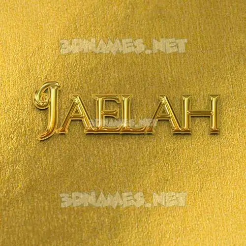 jaelah in All Gold style - 3D name wallpaper jaelah in All Gold style - 3D name wallpaper