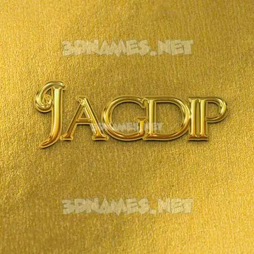 jagdip in All Gold style - 3D name wallpaper jagdip in All Gold style - 3D name wallpaper