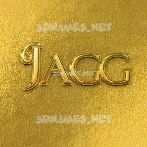 jagg in All Gold style - 3D name wallpaper jagg in All Gold style - 3D name wallpaper