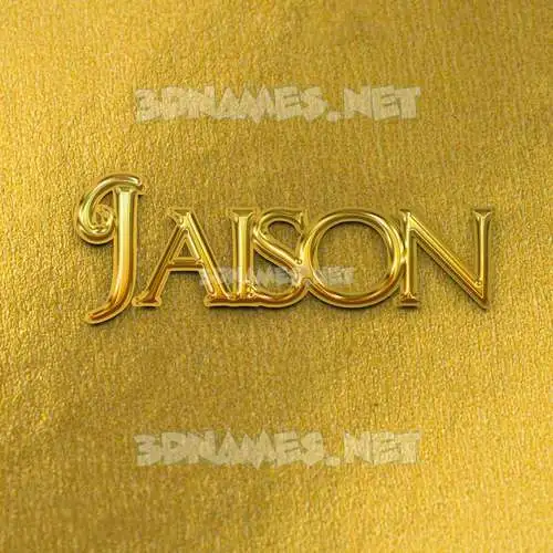 jaison in All Gold style - 3D name wallpaper jaison in All Gold style - 3D name wallpaper