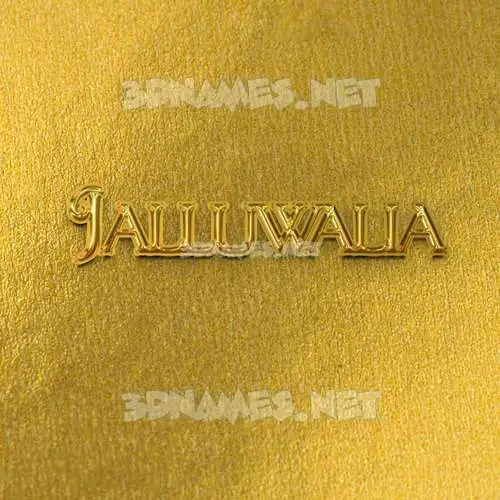 jalluwalia in All Gold style - 3D name wallpaper jalluwalia in All Gold style - 3D name wallpaper