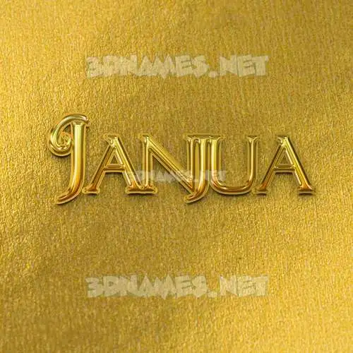 janjua in All Gold style - 3D name wallpaper janjua in All Gold style - 3D name wallpaper