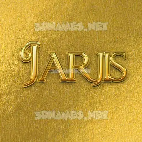 jarjis in All Gold style - 3D name wallpaper jarjis in All Gold style - 3D name wallpaper