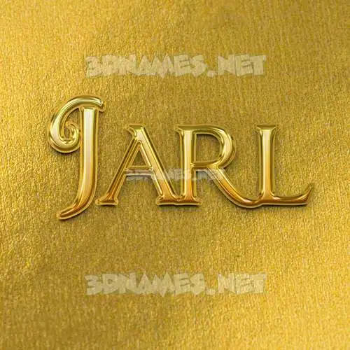 jarl in All Gold style - 3D name wallpaper jarl in All Gold style - 3D name wallpaper