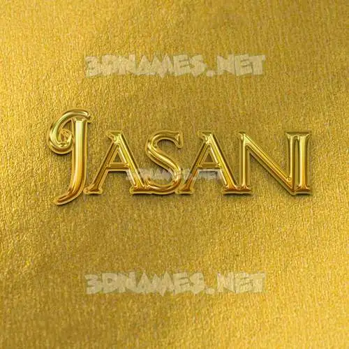 jasani in All Gold style - 3D name wallpaper jasani in All Gold style - 3D name wallpaper