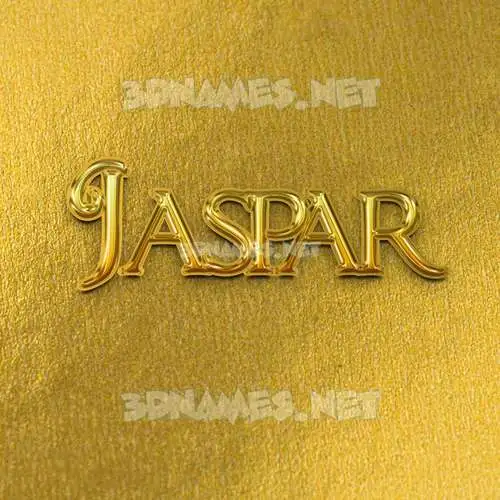 jaspar in All Gold style - 3D name wallpaper jaspar in All Gold style - 3D name wallpaper