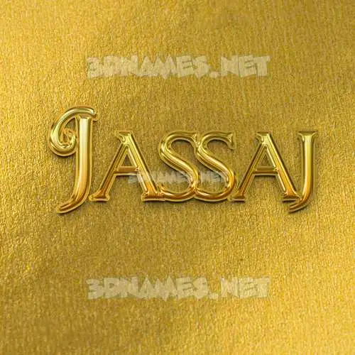 jassaj in All Gold style - 3D name wallpaper jassaj in All Gold style - 3D name wallpaper