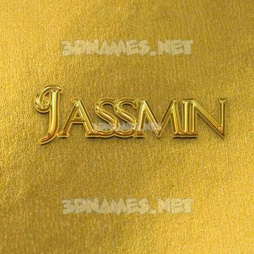 jassmin in All Gold style - 3D name wallpaper jassmin in All Gold style - 3D name wallpaper