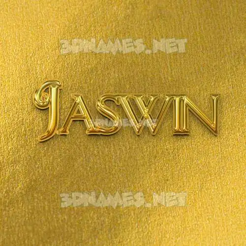 jaswin in All Gold style - 3D name wallpaper jaswin in All Gold style - 3D name wallpaper