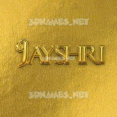 jayshri in All Gold style - 3D name wallpaper jayshri in All Gold style - 3D name wallpaper