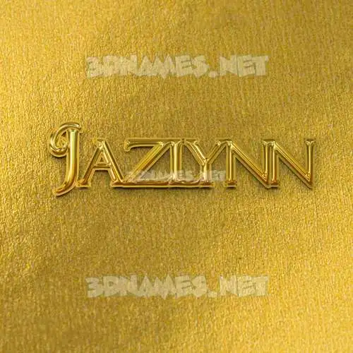 jazlynn in All Gold style - 3D name wallpaper jazlynn in All Gold style - 3D name wallpaper
