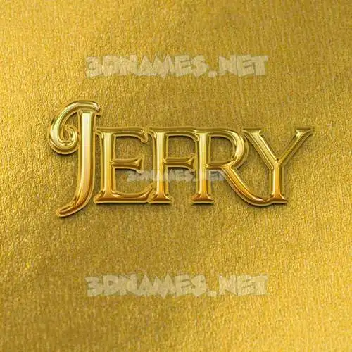 jefry in All Gold style - 3D name wallpaper jefry in All Gold style - 3D name wallpaper