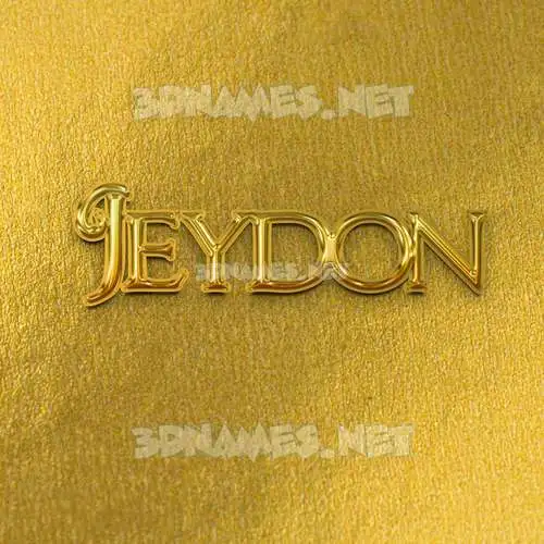 jeydon in All Gold style - 3D name wallpaper jeydon in All Gold style - 3D name wallpaper