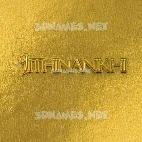 jithinanikhi in All Gold style - 3D name wallpaper jithinanikhi in All Gold style - 3D name wallpaper