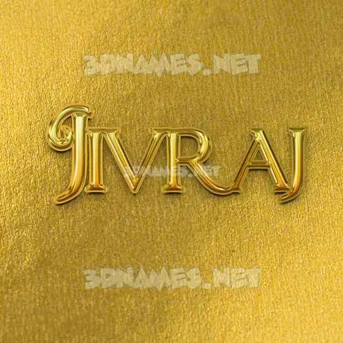 jivraj in All Gold style - 3D name wallpaper jivraj in All Gold style - 3D name wallpaper