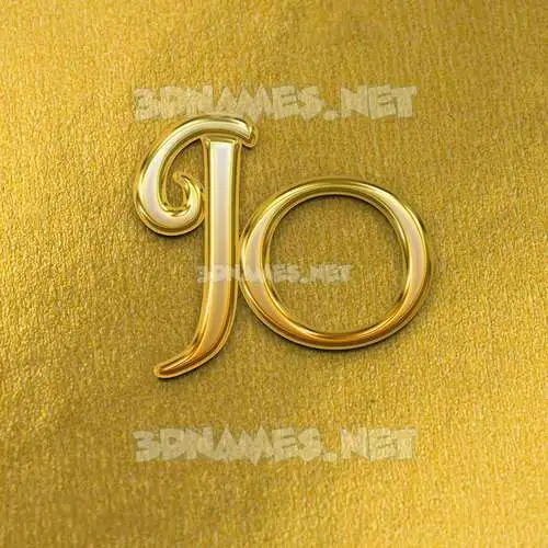 jo in All Gold style - 3D name wallpaper jo in All Gold style - 3D name wallpaper