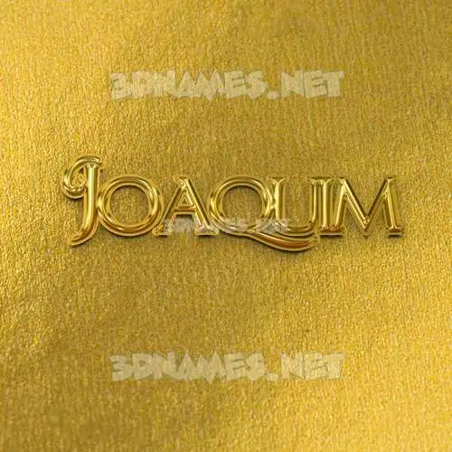 joaquim in All Gold style - 3D name wallpaper joaquim in All Gold style - 3D name wallpaper