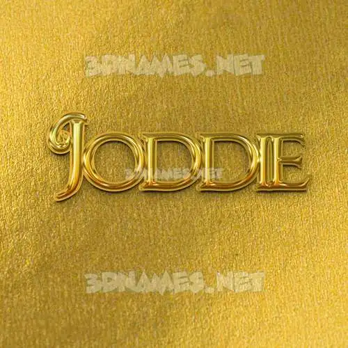 joddie in All Gold style - 3D name wallpaper joddie in All Gold style - 3D name wallpaper