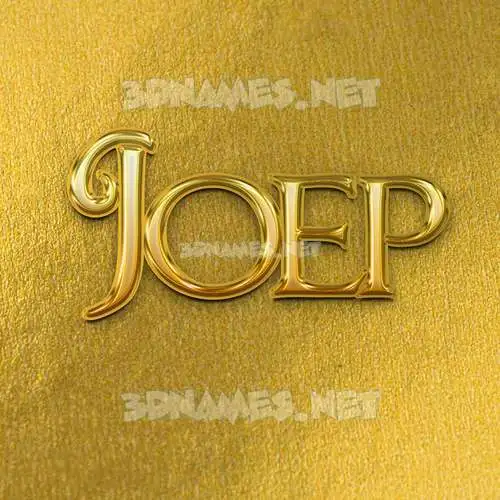 joep in All Gold style - 3D name wallpaper joep in All Gold style - 3D name wallpaper