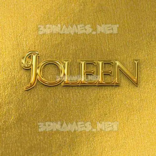joleen in All Gold style - 3D name wallpaper joleen in All Gold style - 3D name wallpaper