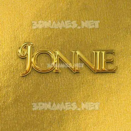 jonnie in All Gold style - 3D name wallpaper jonnie in All Gold style - 3D name wallpaper