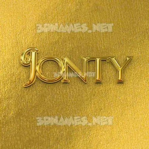 jonty in All Gold style - 3D name wallpaper jonty in All Gold style - 3D name wallpaper