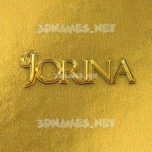 jorina in All Gold style - 3D name wallpaper jorina in All Gold style - 3D name wallpaper