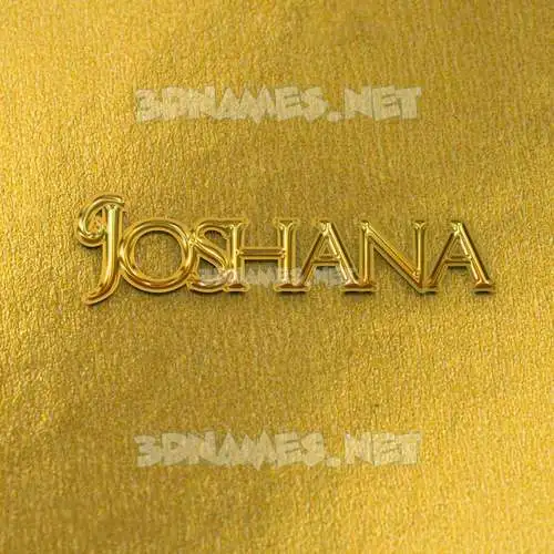 joshana in All Gold style - 3D name wallpaper joshana in All Gold style - 3D name wallpaper