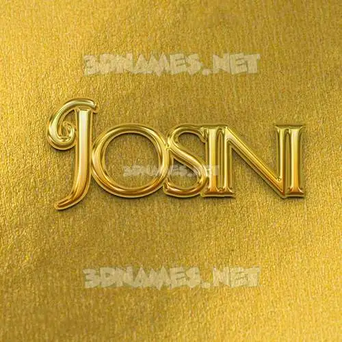 josini in All Gold style - 3D name wallpaper josini in All Gold style - 3D name wallpaper
