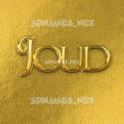 joud in All Gold style - 3D name wallpaper joud in All Gold style - 3D name wallpaper