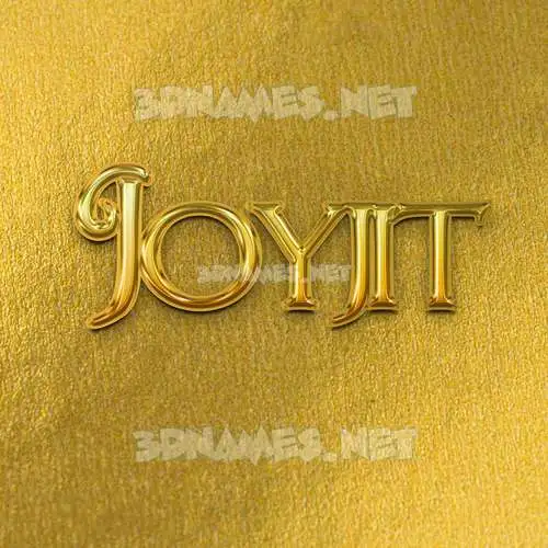 joyjit in All Gold style - 3D name wallpaper joyjit in All Gold style - 3D name wallpaper