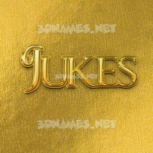 jukes in All Gold style - 3D name wallpaper jukes in All Gold style - 3D name wallpaper