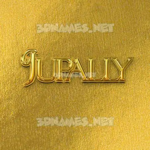 jupally in All Gold style - 3D name wallpaper jupally in All Gold style - 3D name wallpaper