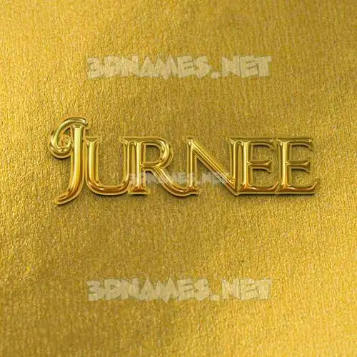jurnee in All Gold style - 3D name wallpaper jurnee in All Gold style - 3D name wallpaper