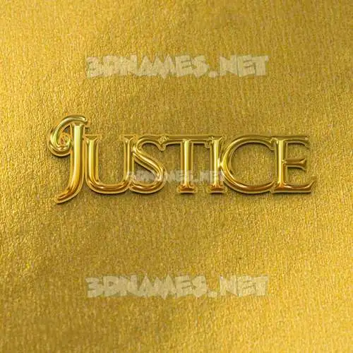 justice in All Gold style - 3D name wallpaper justice in All Gold style - 3D name wallpaper