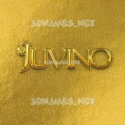 juvino in All Gold style - 3D name wallpaper juvino in All Gold style - 3D name wallpaper