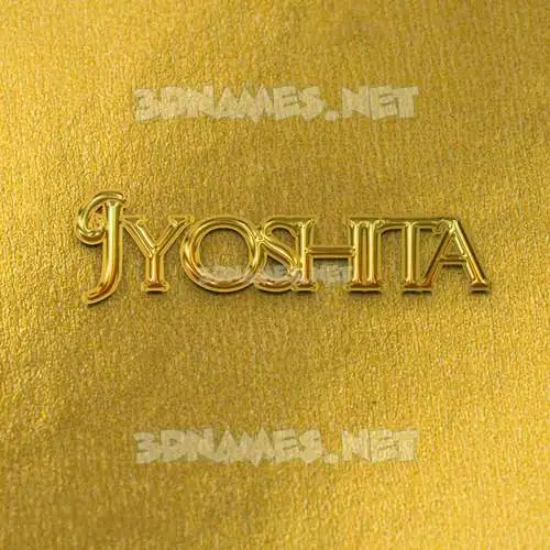jyoshita in All Gold style - 3D name wallpaper jyoshita in All Gold style - 3D name wallpaper