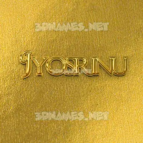 jyosrinu in All Gold style - 3D name wallpaper jyosrinu in All Gold style - 3D name wallpaper