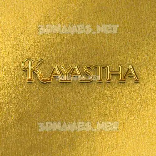 kayastha in All Gold style - 3D name wallpaper kayastha in All Gold style - 3D name wallpaper